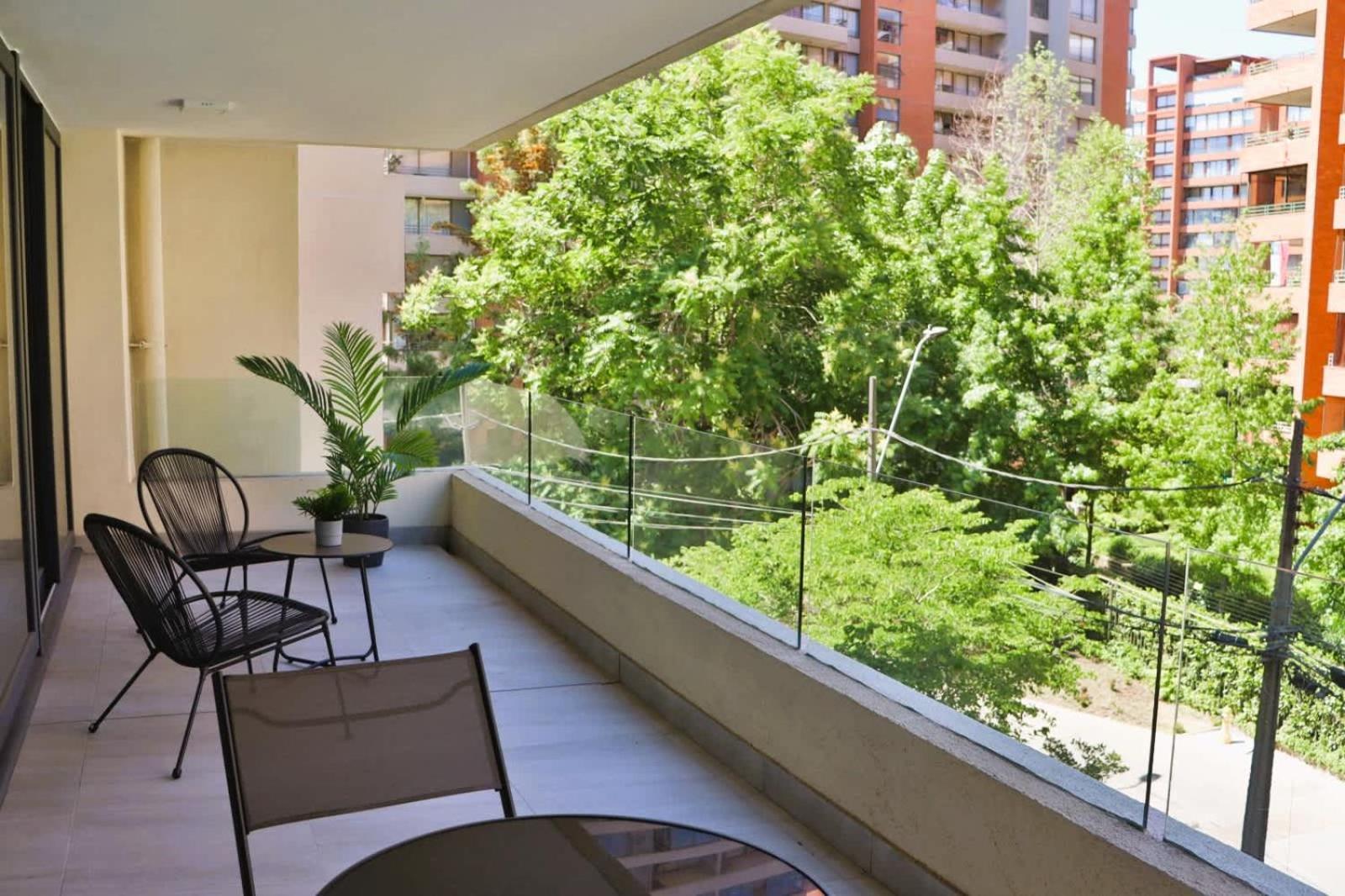 Hom I Espectacular Depto 2D2B 4 Pax Las Condes ซานติอาโก ภายนอก รูปภาพ